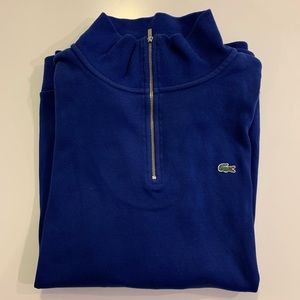 Lacoste Quarter Zip Sweater